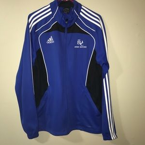Men’s adidas soccer track jacket size large